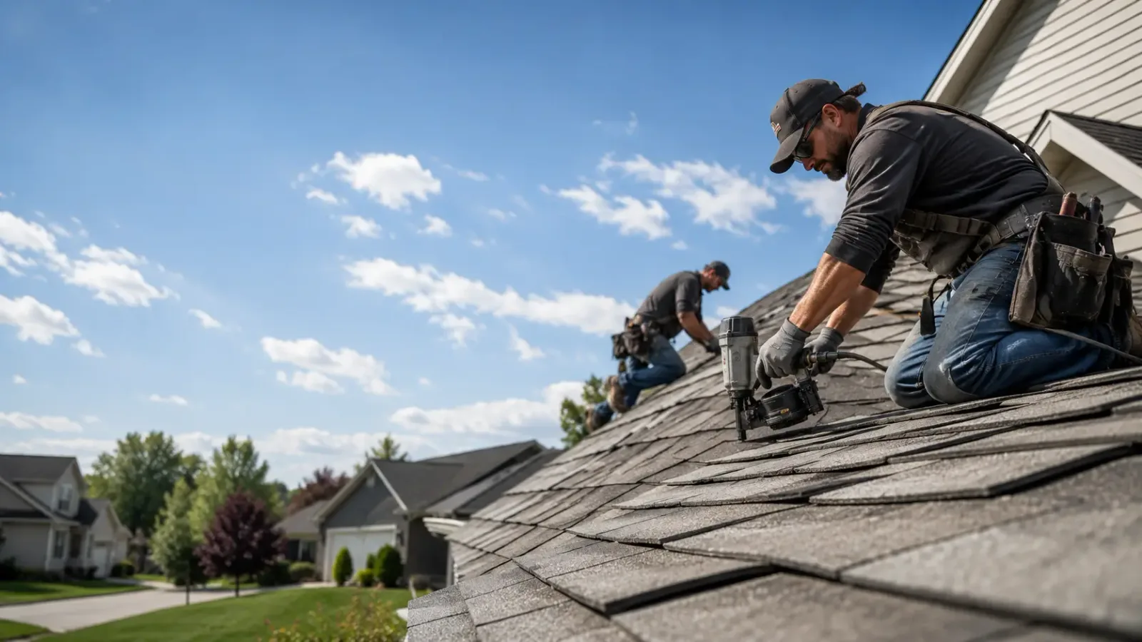 Storm Damage Roof Repair in Mark, IL near me